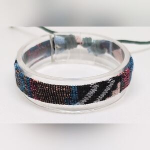 Men's bracelet‎ striped punk new e63